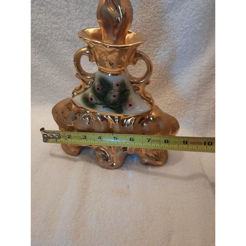 Jim Beam decanter vintage gold 1972